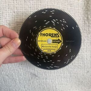 Thorens Switzerland 4 1/2" Disc Classic Show Tune Music #1578 My Favorite Things
